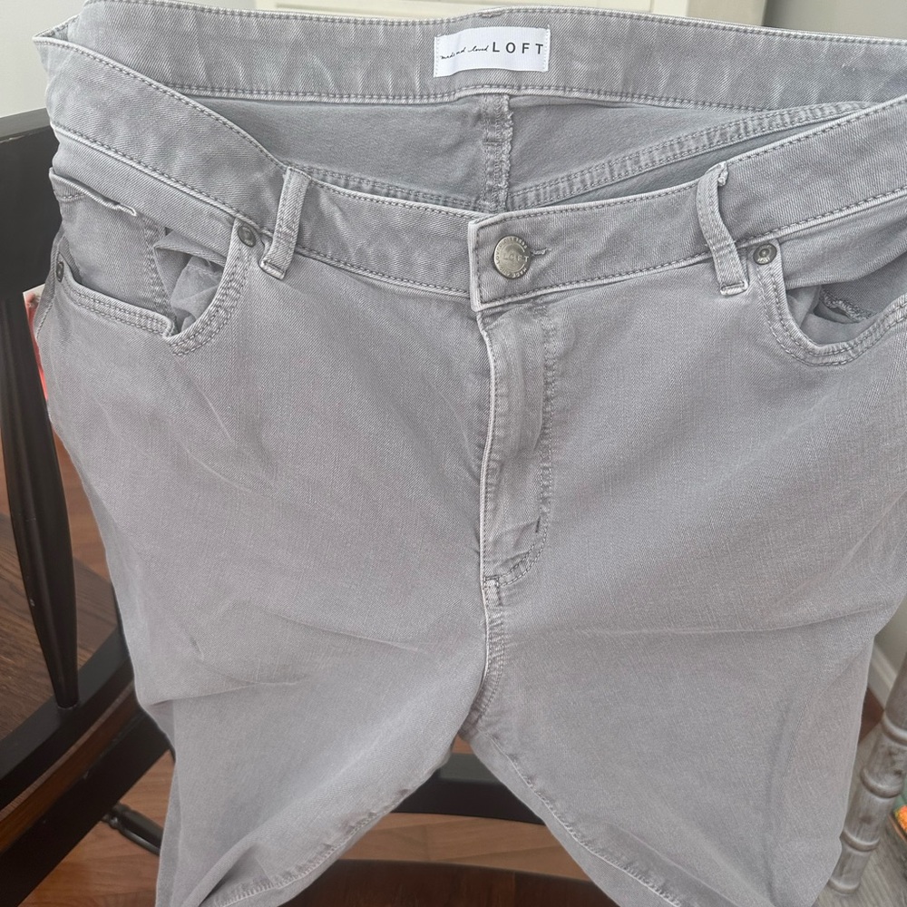 Loft curvy skinny crop pant